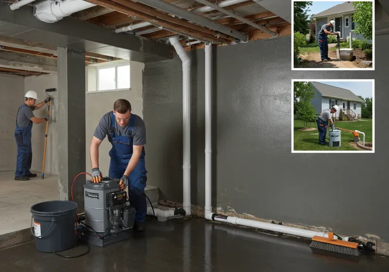 Basement Waterproofing and Flood Prevention process in Kernersville, NC